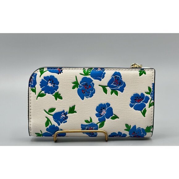 Kate Spade Devin Springtime Blooms Small Slim Bifold Wallet KJ877 NWT - Picture 2 of 14